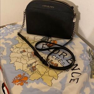 Black crossbody Michael Kors bag